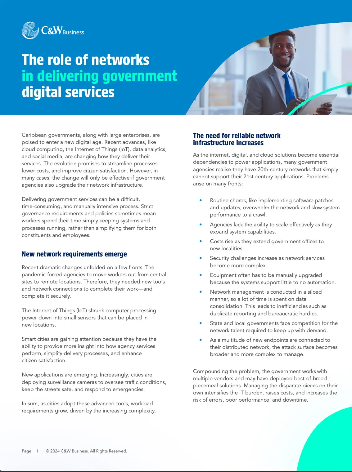 The role of networks in delivering government digital services